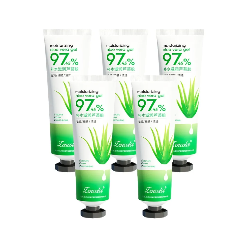 【iBloom】ZENCOLOR正彩蘆薈膠100g-5入組(保濕 補水 修護 蘆薈 曬後 玻尿酸)