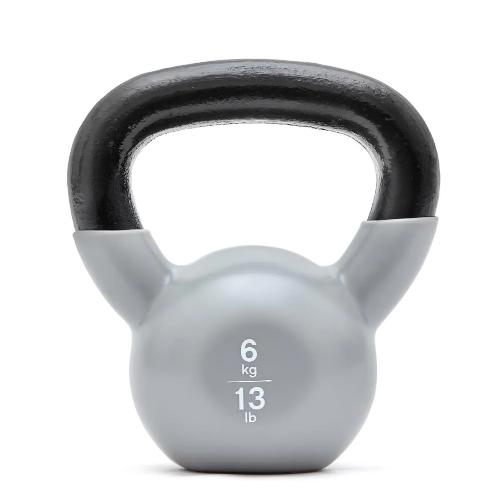 【REEBOK】Kettlebell 健身鑄鐵壺鈴-6kg(單入)