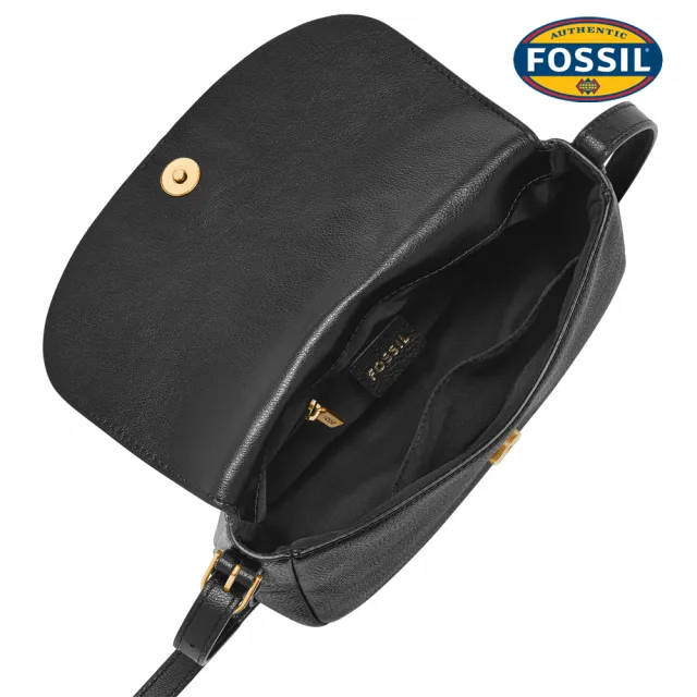 【FOSSIL】Kasey 真皮翻蓋斜背包 (多色可選)