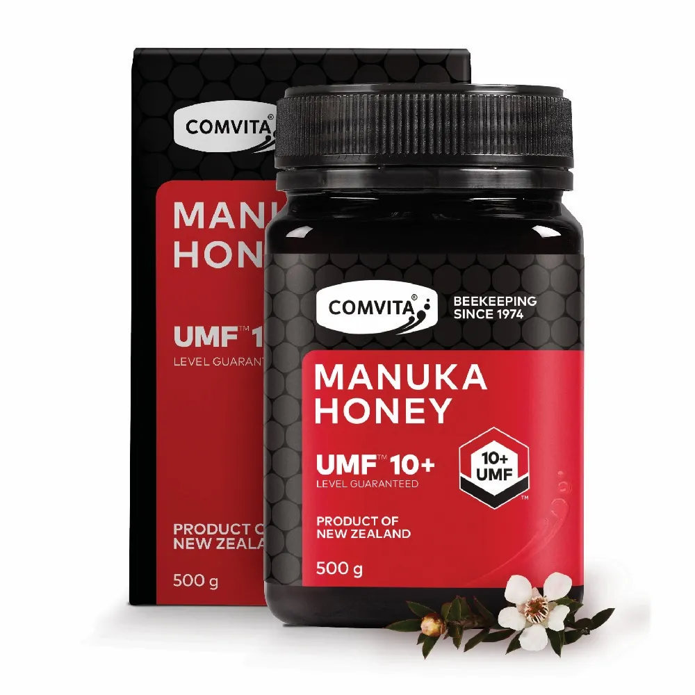 【Comvita 康維他】UMF10+麥蘆卡蜂蜜 500g(紐西蘭官方FernMark銀蕨品質認證)