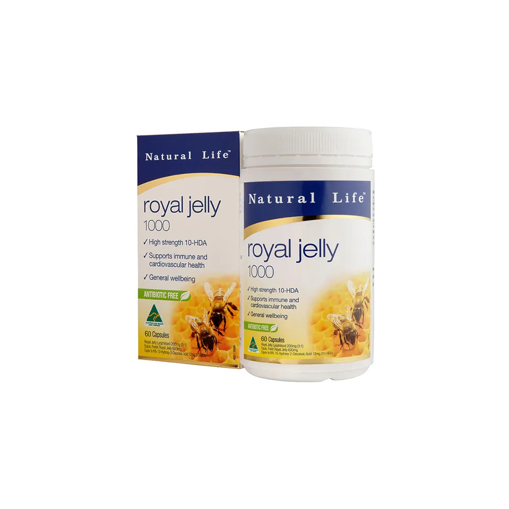 【Natural Life】澳洲即期良品頂級蜂王漿(60顆)