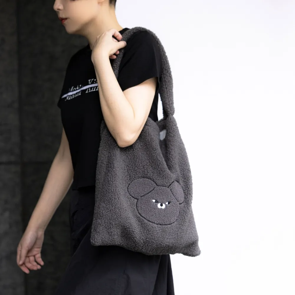 【CAFE!N 硬咖啡】雙11 WASABI BEAR HOBO BAG 流浪包(手提包、肩背包)