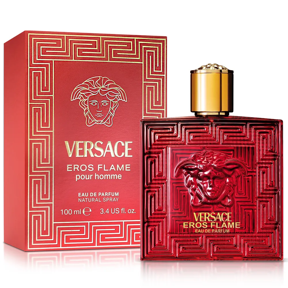 【VERSACE 凡賽斯】愛神．火焰男性淡香精100ml(專櫃公司貨)