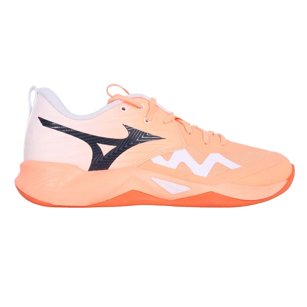 【MIZUNO 美津濃】WAVE MOMENTUM PRO 男排球鞋-運動 匹克球 美津濃(V1GA254080)