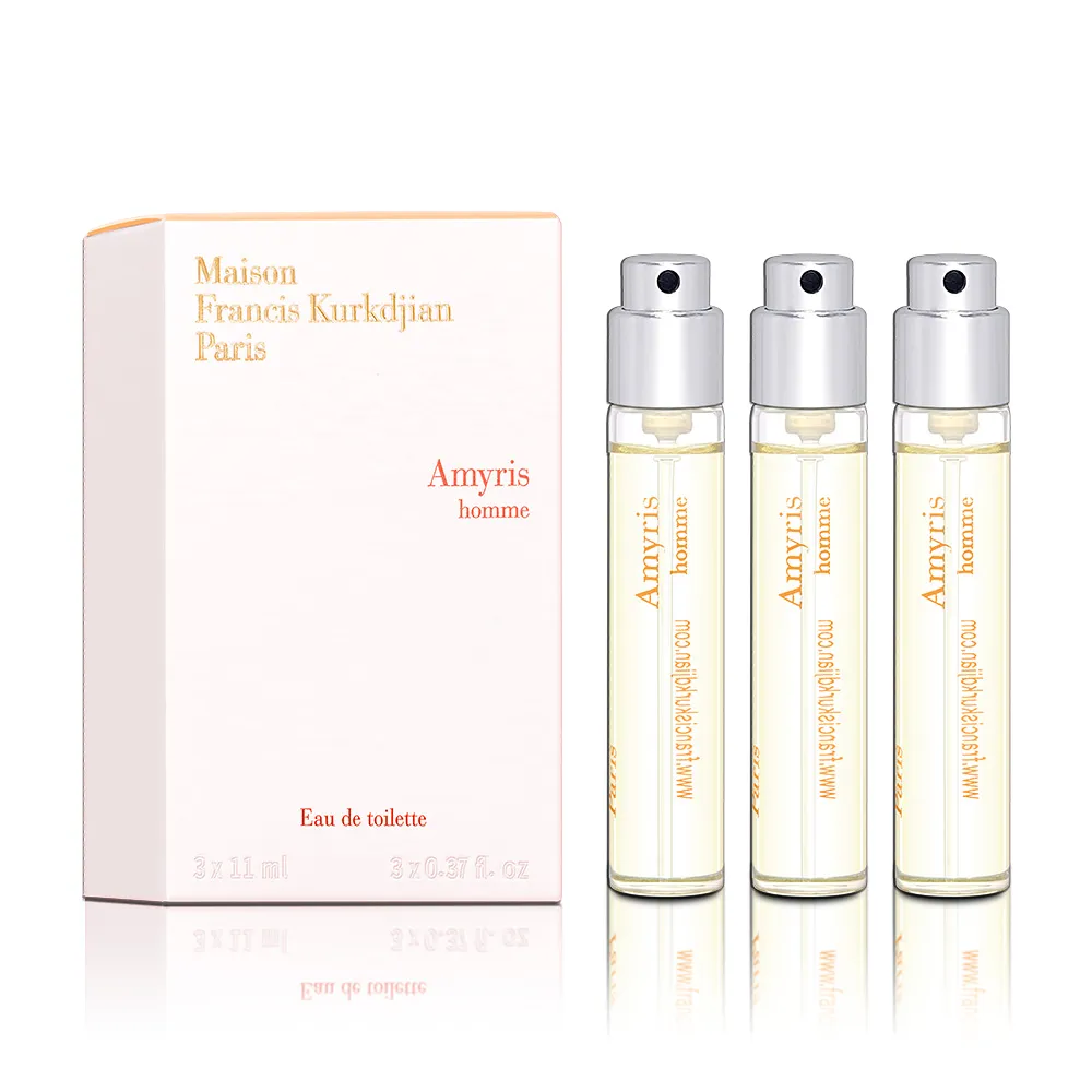 【Maison Francis Kurkdjian】MFK Amyris homme 阿米香樹之香男性香氛禮盒 11MLX3入