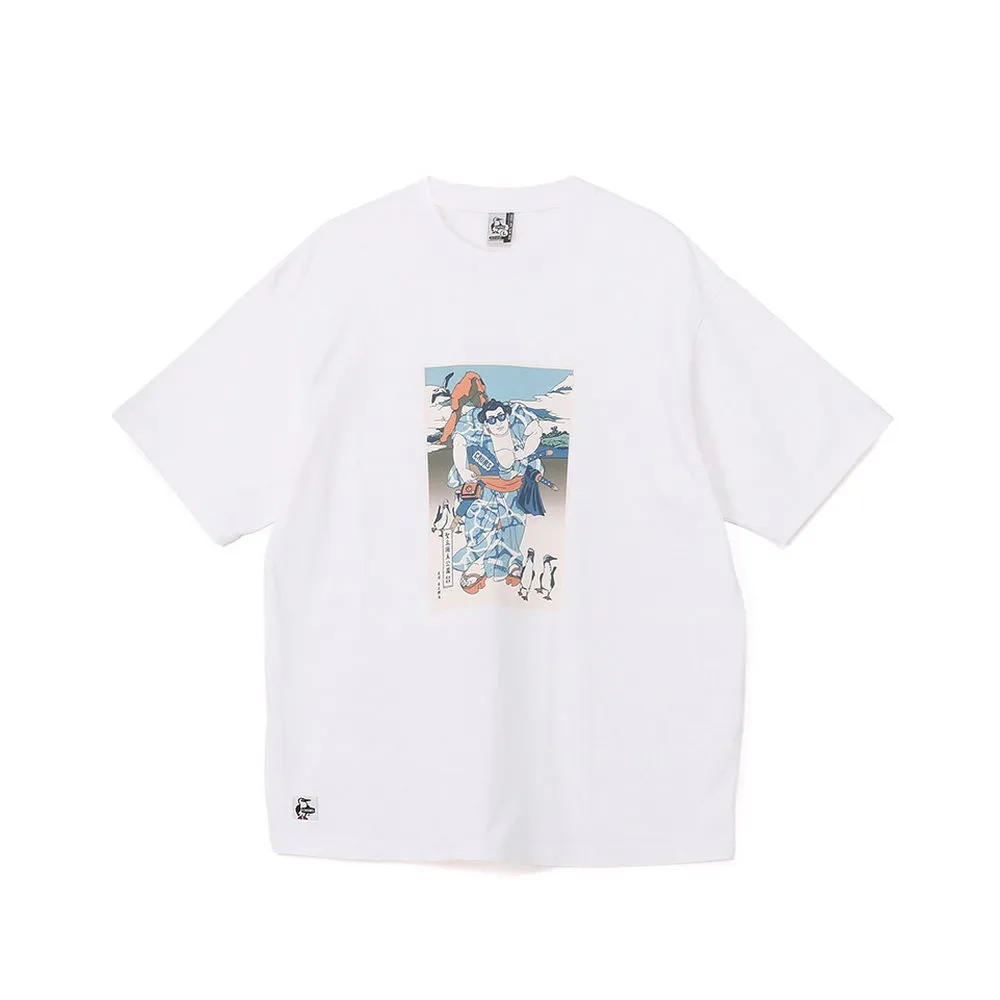 【CHUMS】CHUMS 休閒 Anti-Bug Ukiyo-e T-Shirt防蟲短袖上衣 白色 男 (CH012718W001)