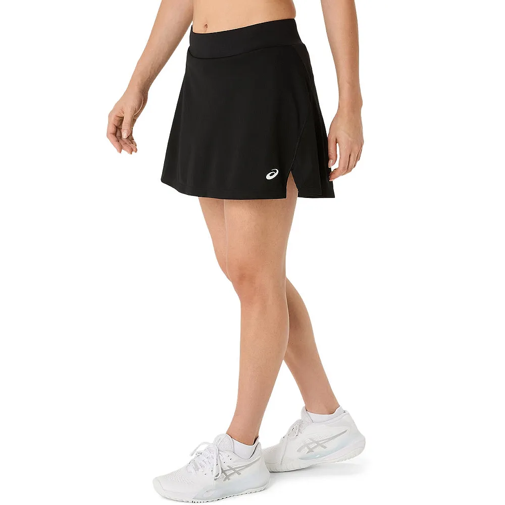 【asics 亞瑟士】網球裙 女款 海外版型 網球下著(2042A369-001)