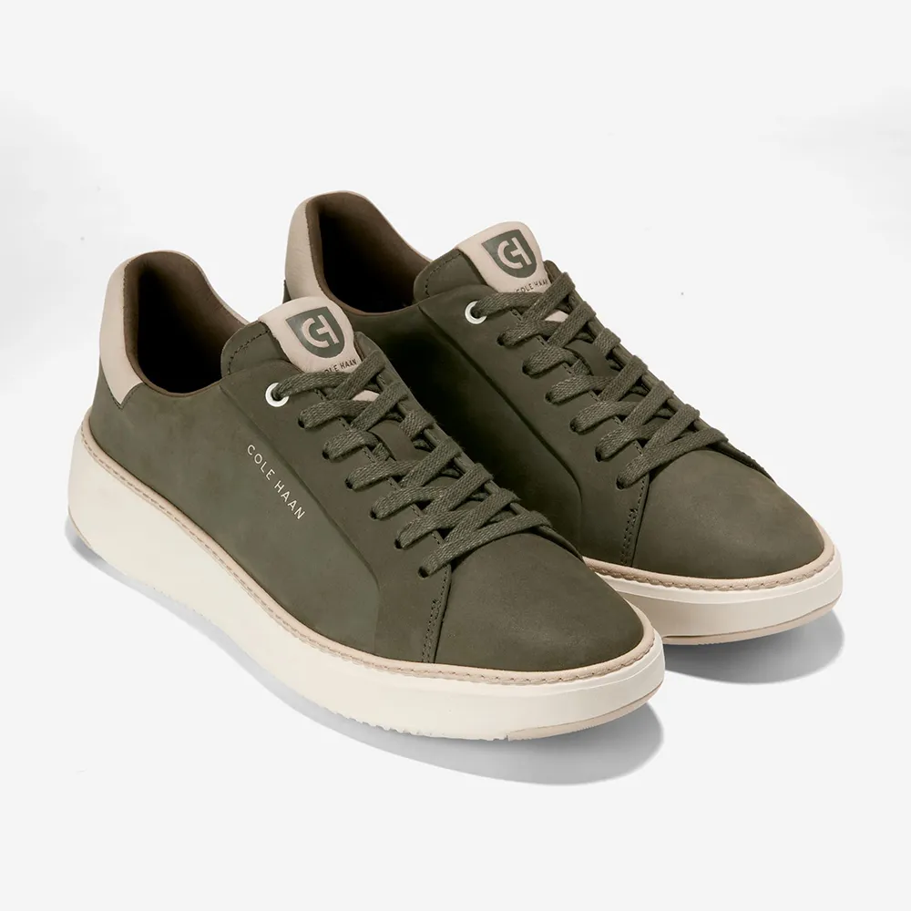 【Cole Haan】GRANDPRO TOPSPIN SNEAKER 休閒鞋 男款寬楦 橄欖綠(C41680)