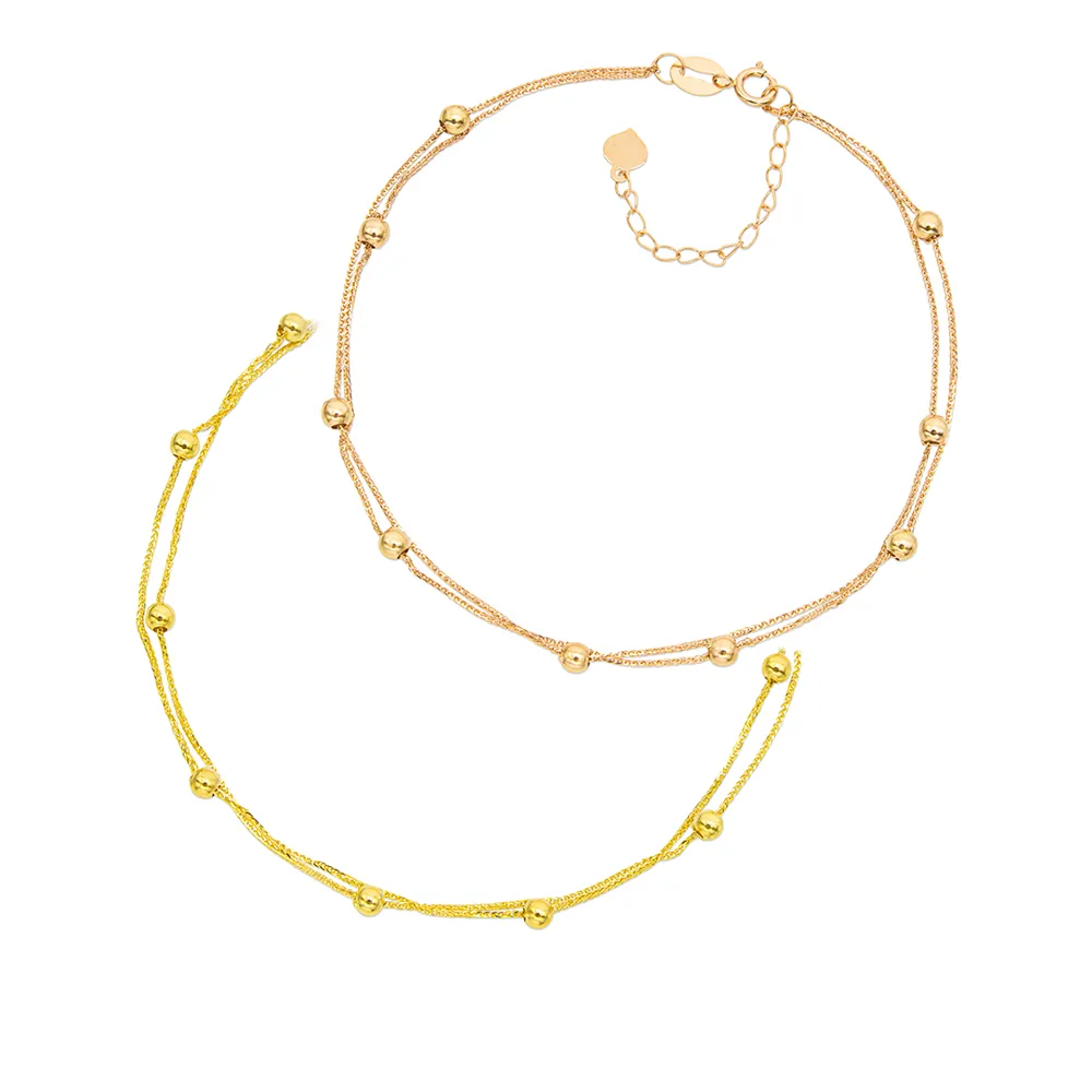 【JR.L JEWELRY】18K金 歲月留金 K金手鍊