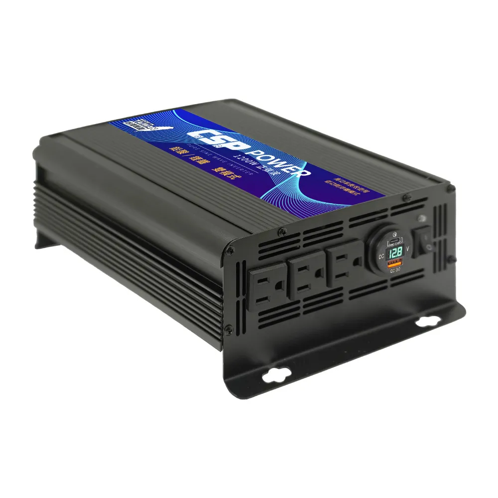 【CSP】PD-1200W 純正弦波(轉換器 逆變器 電源轉換器 備用電源 露營行動電源 台灣制造)