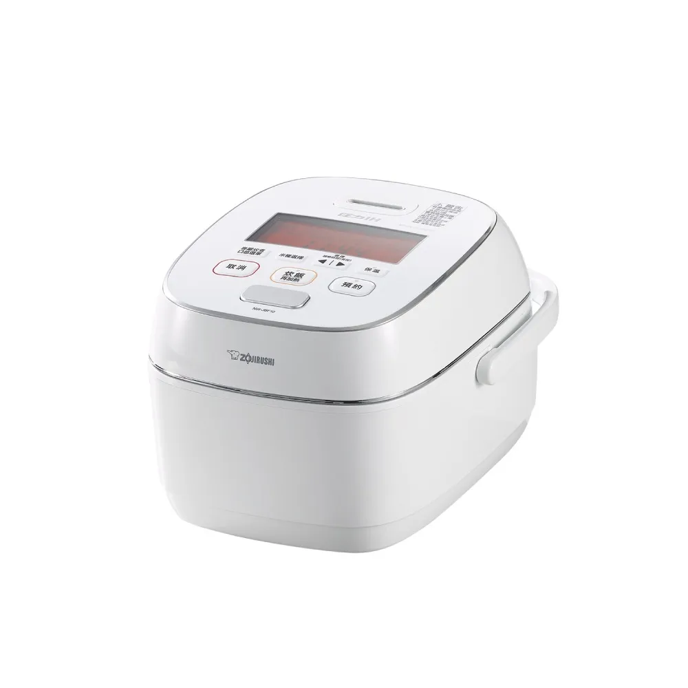 【ZOJIRUSHI 象印】日本製 6人份*鐵器塗層白金厚釜壓力IH電子鍋(NW-JBF10)