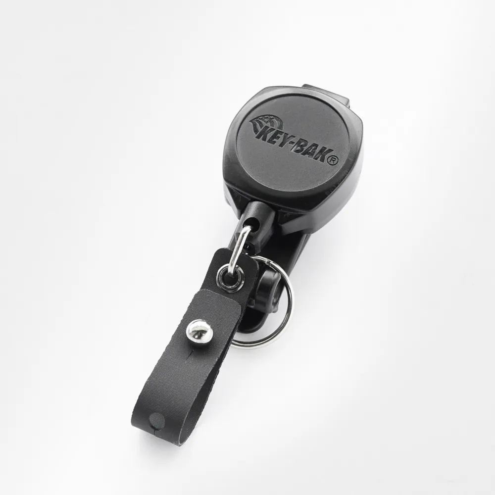 【WCC】KEY-BAK SUPER DUTY Sidekick Comfort Clip 伸縮鑰匙圈(附徽章扣-旋轉背夾)#0KB12