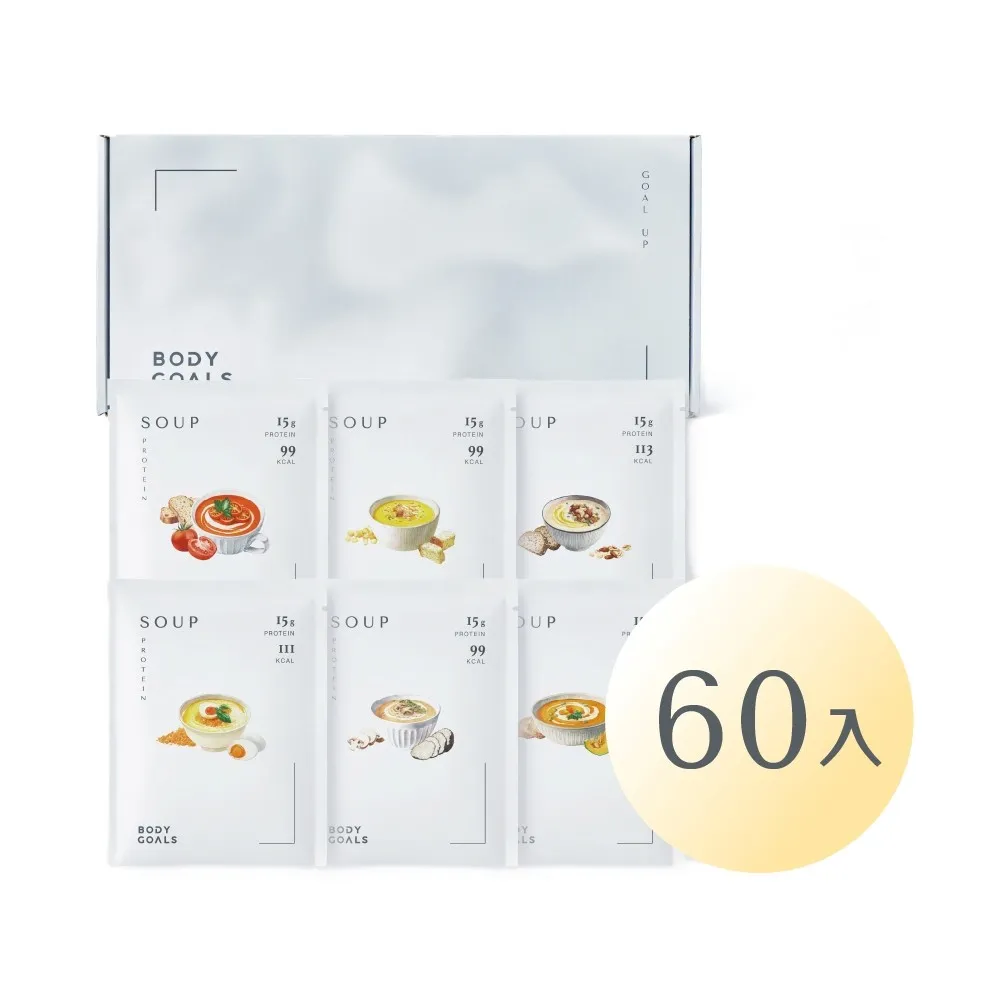 【Body Goals】高纖營養輕食餐  60入組 29-30G/包