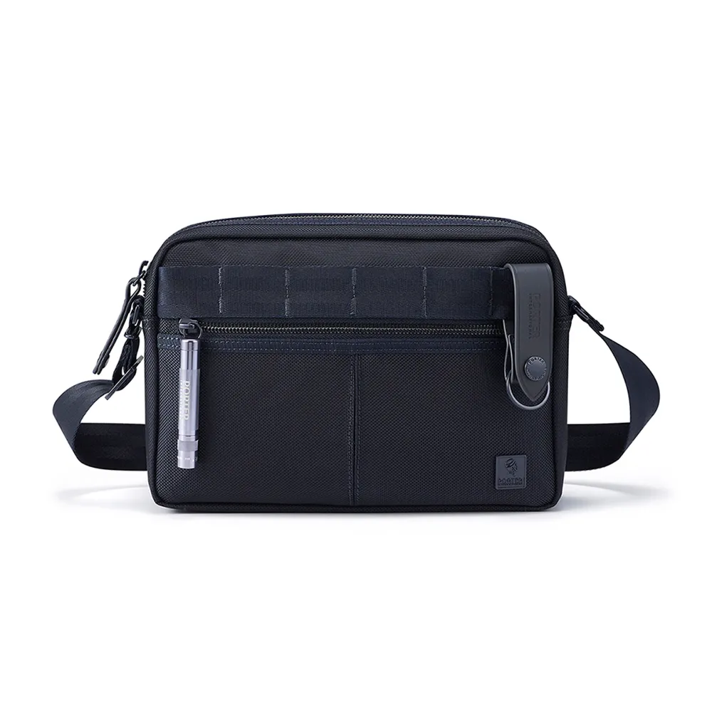 【PORTER INTERNATIONAL】自信經典NEW HEAT斜背包(深藍)