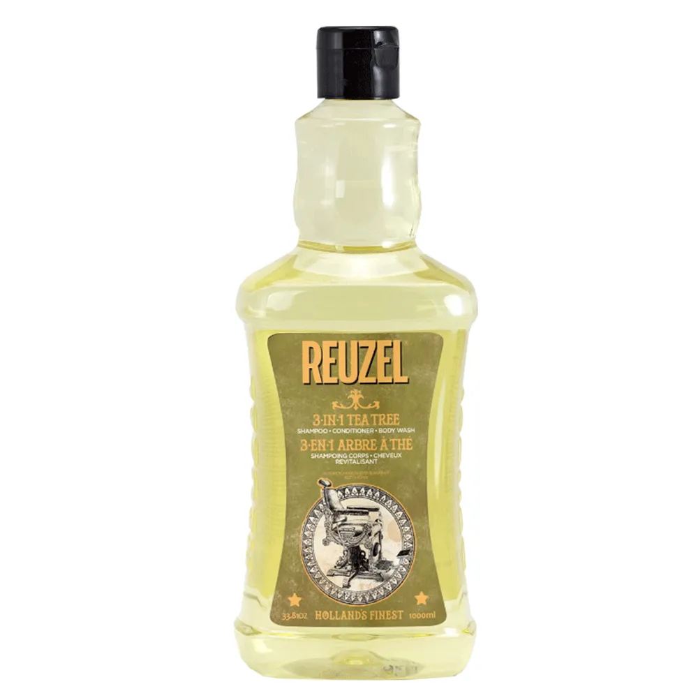 【REUZEL】3合1茶樹全能全身洗潤保濕髮浴(1000ml)