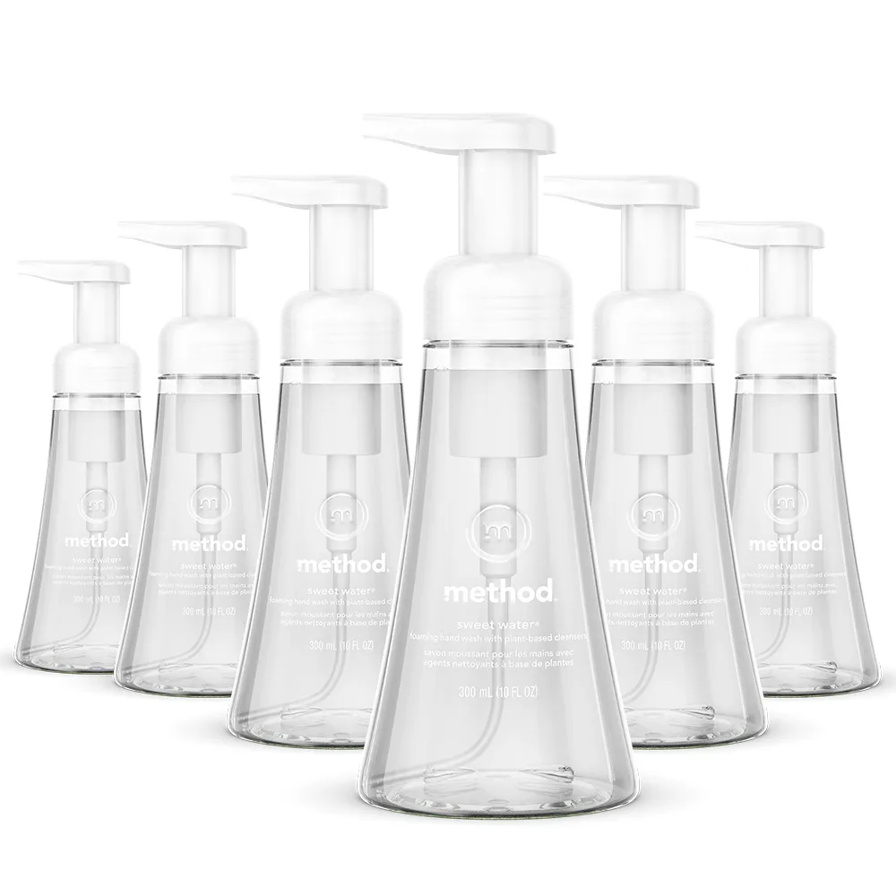 【method 美則】水甜心泡沫洗手露300mlx6(抗菌 洗手慕斯 洗手液)