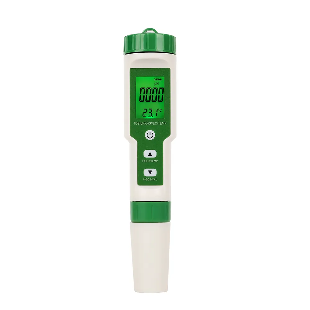 【Wsensor】五合一水質測試筆(EZ9910│水質檢測筆│水質檢測│驗水筆│測水筆)