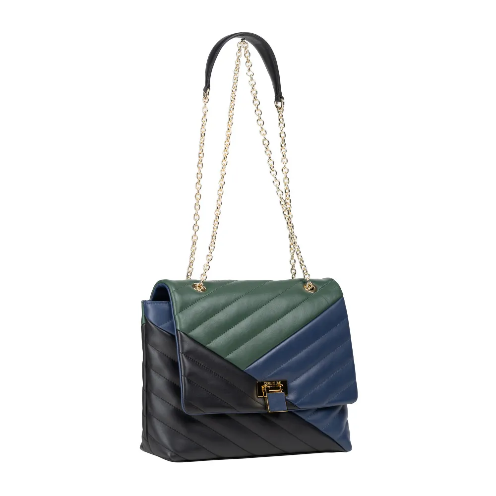【Cerruti 1881】義大利原裝進口 小牛皮肩背包 CEBA05590M