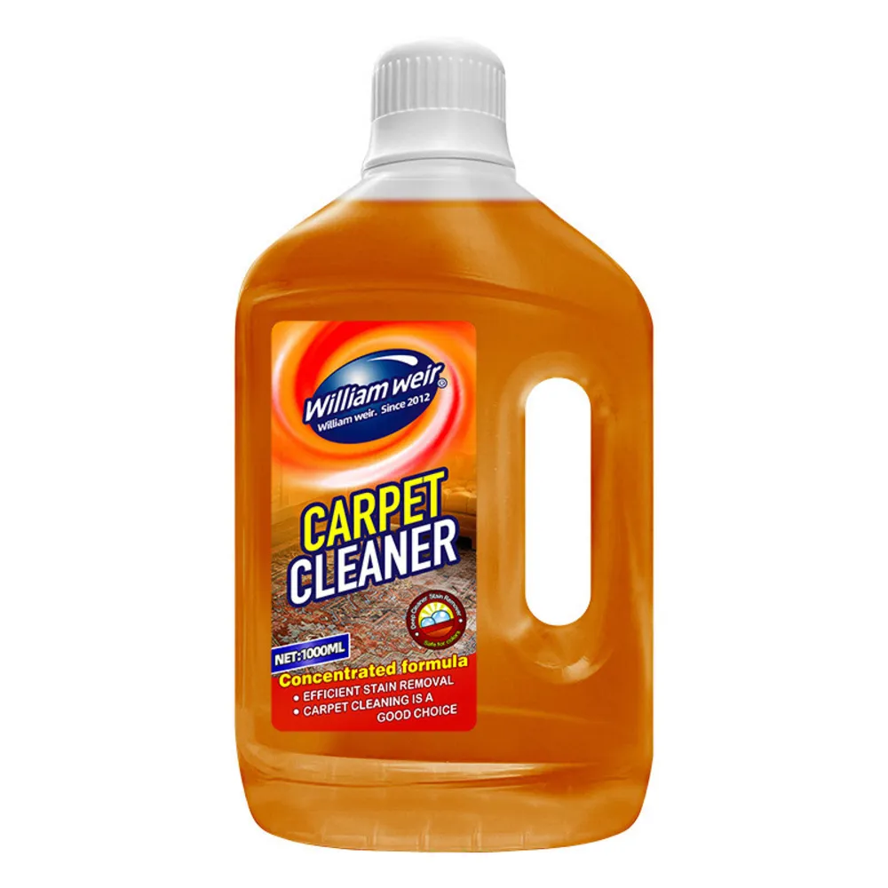 【美國威廉維爾】專業地毯窗簾清潔劑1000ml(污漬清除 除臭去味 去污 乾淨)