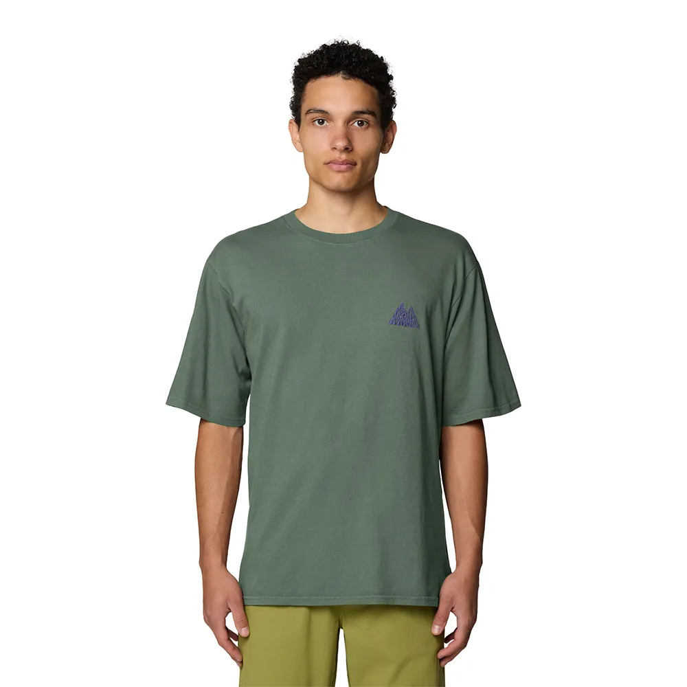 【Mountain Hardwear】MHW™ Mountains Collab Short Sleeve 山峰厚磅棉T恤 藍松樹 男款 #2122161