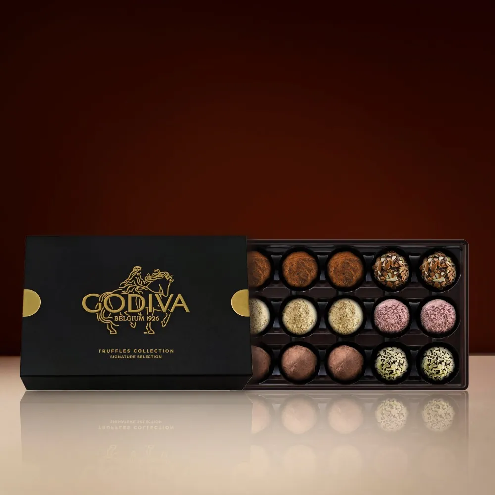 【GODIVA】松露巧克力15顆裝(生日禮、情人節、雙11、1111)
