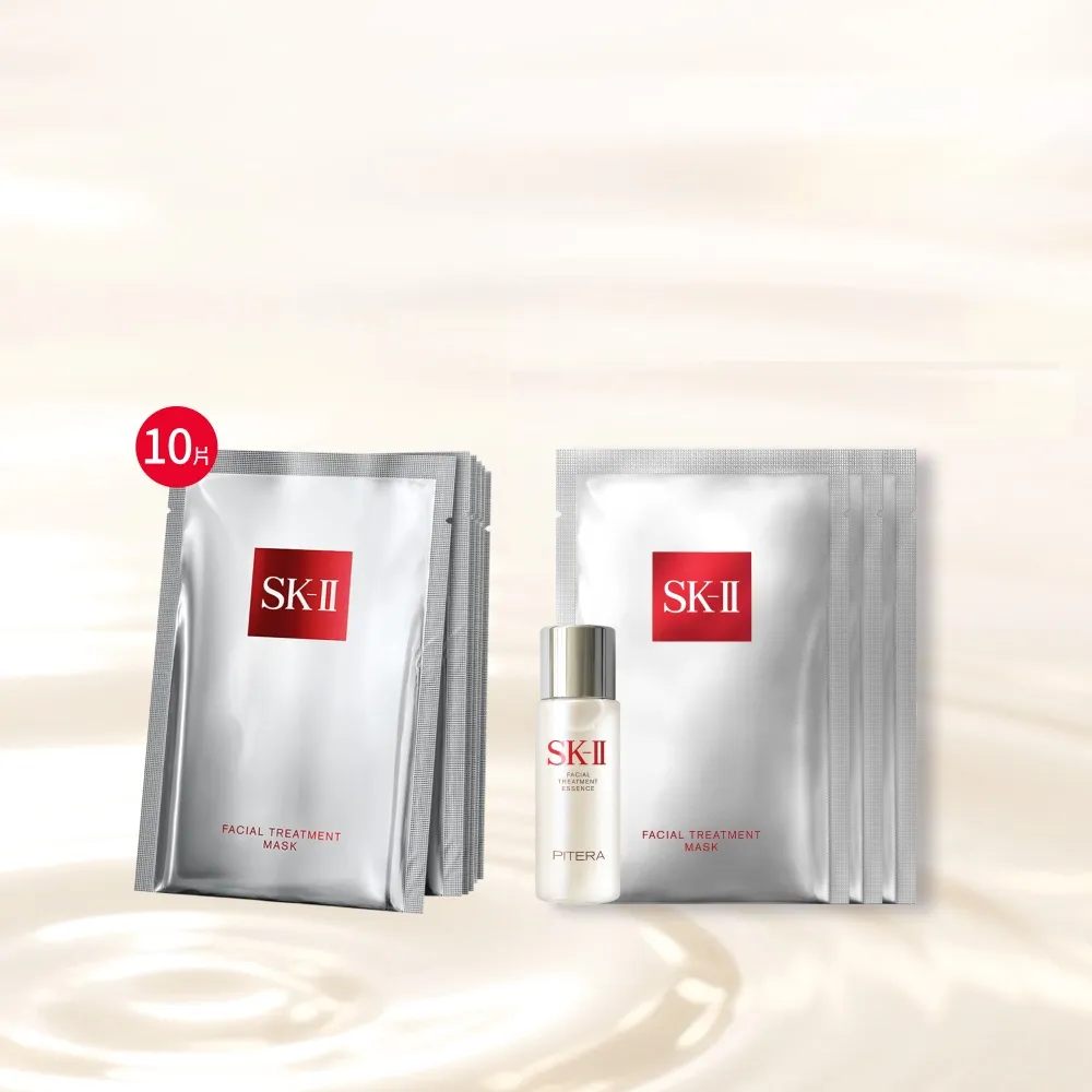 【SK-II】官方直營 青春敷面膜10片(保濕/面膜/雙11)