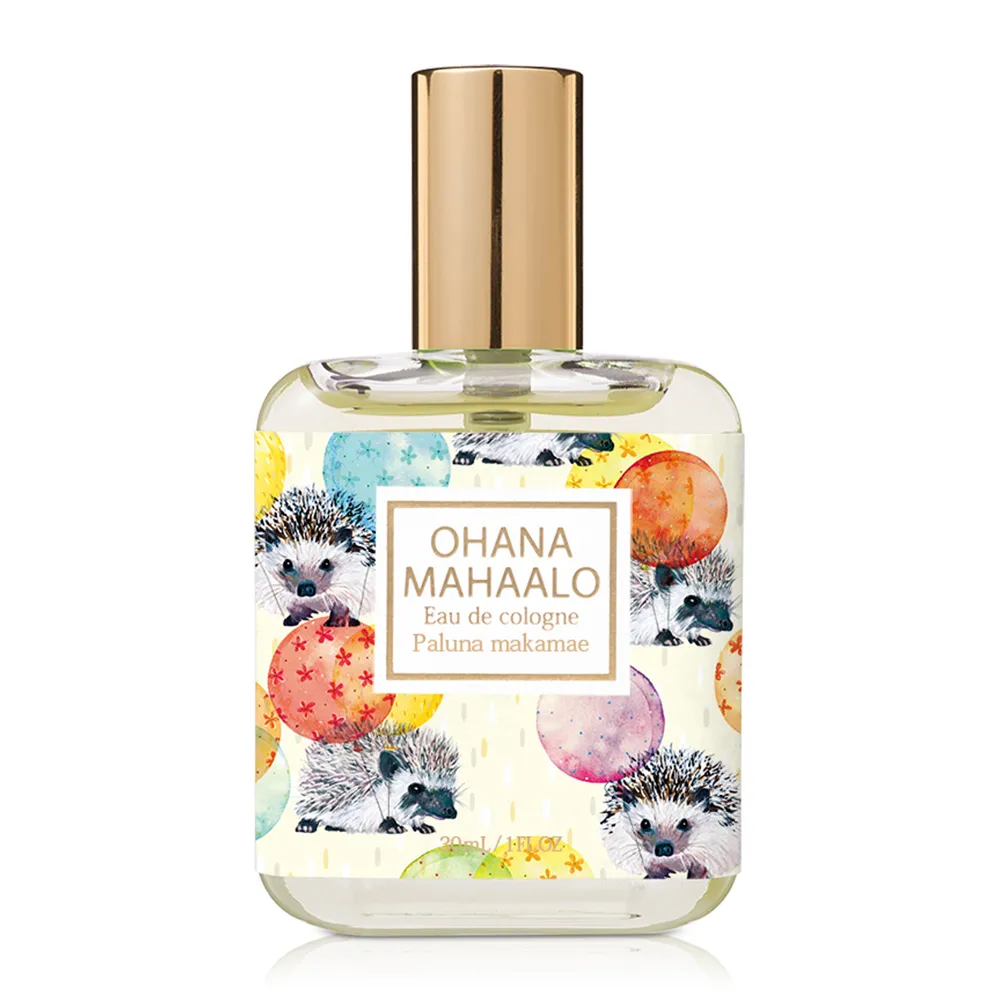 【OHANA MAHAALO】刺蝟氣球輕香水30ml(專櫃公司貨)