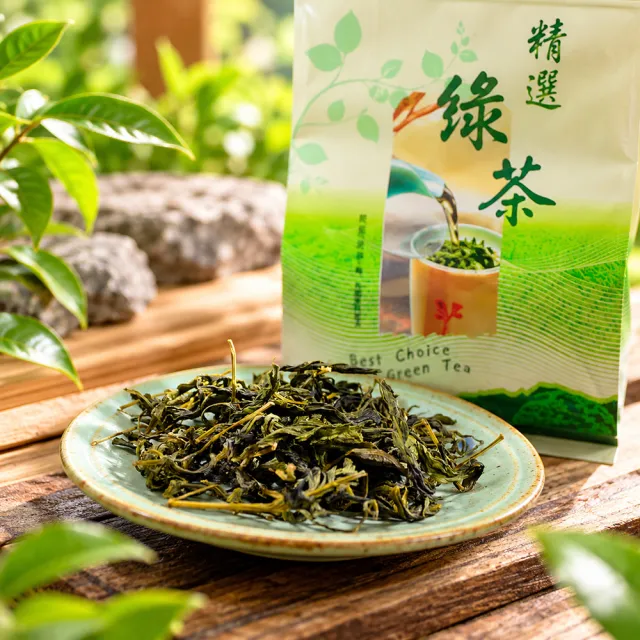 【龍源茶品】台灣碧螺春綠茶手採高山茶葉(100g/袋;嚴選杉林溪高山茶種;甘甜清香台灣綠茶)
