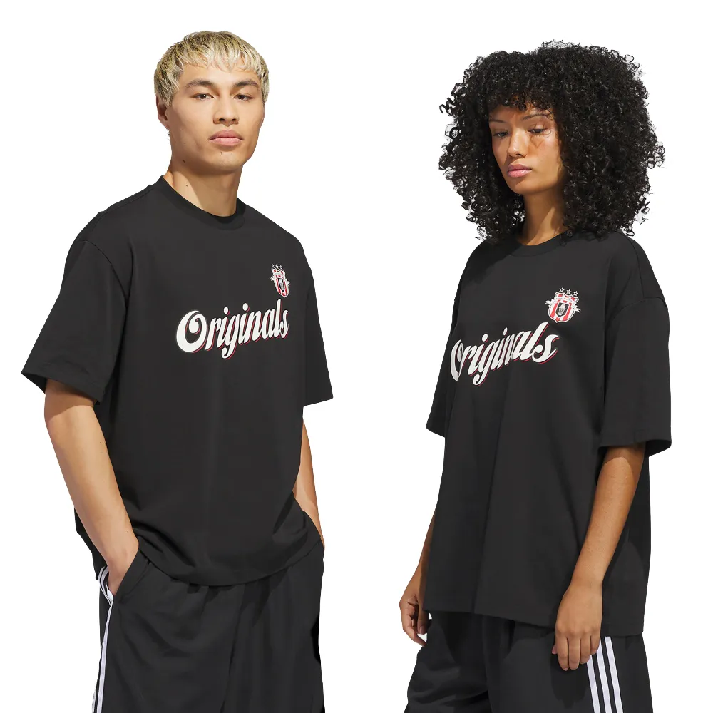 【adidas 愛迪達】圓領短袖T恤 OG Team Tee  男女 - JZ7788