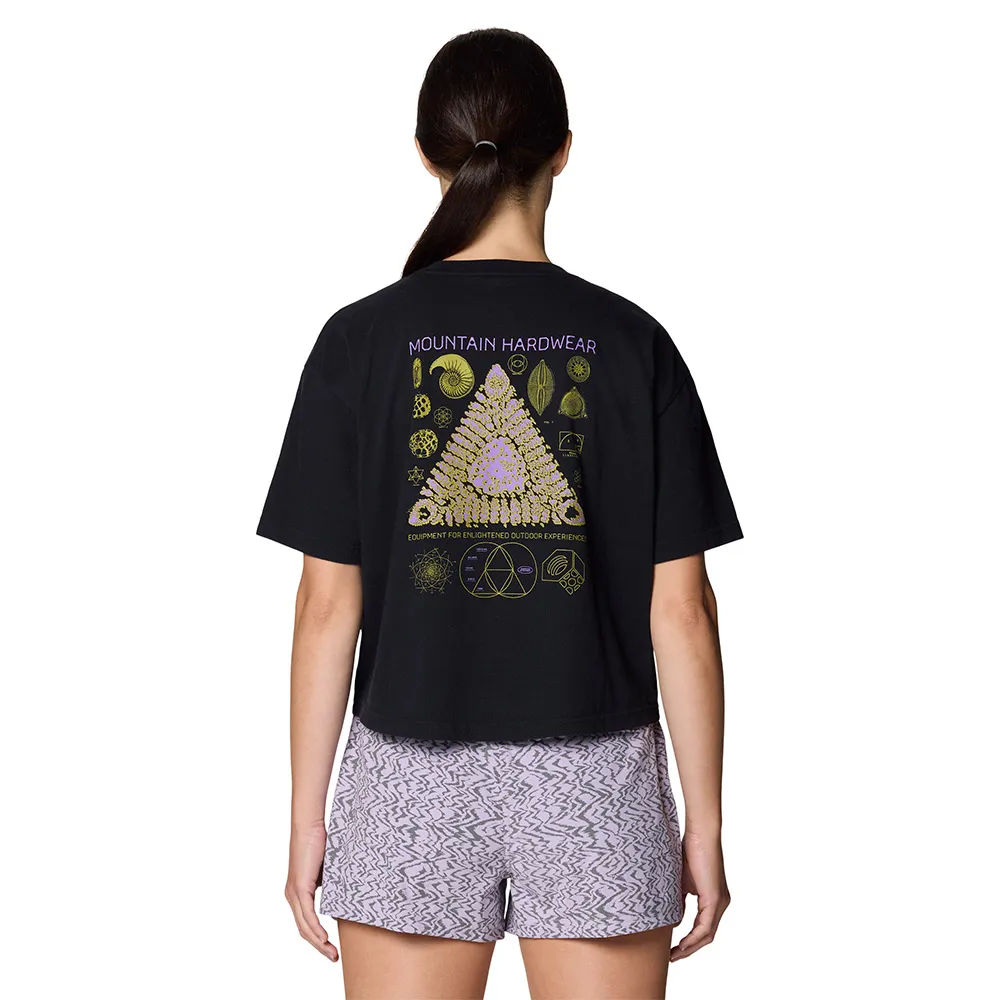【Mountain Hardwear】Wild Structure Boxy Crop 棉質設計款T恤 女款 黑色 #2149631