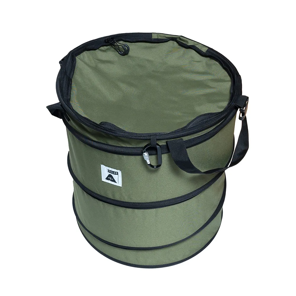 【POLER STUFF】日本限定 TRASH BOX 儲物籃 / 收納籃(橄欖綠色)