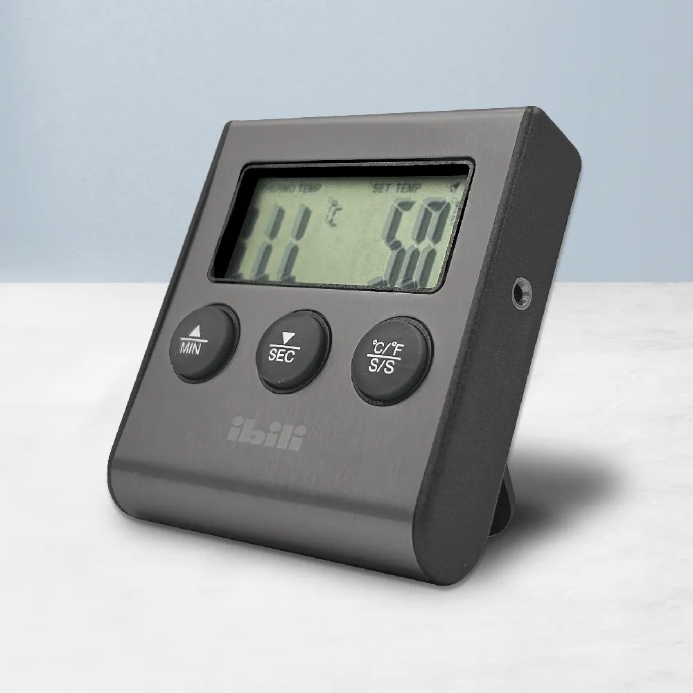 【IBILI】西班牙 電子探針計時溫度計 / 烘焙測溫 料理烹飪 電子測溫溫度計時計