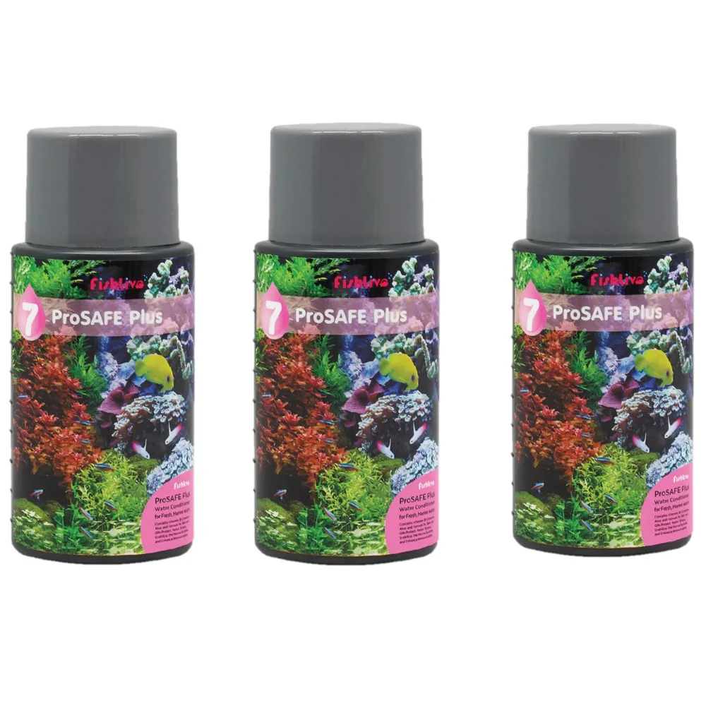 【FishLive 樂樂魚】水質保全穩定劑100ml/3入(能安定魚隻.增強免疫力)