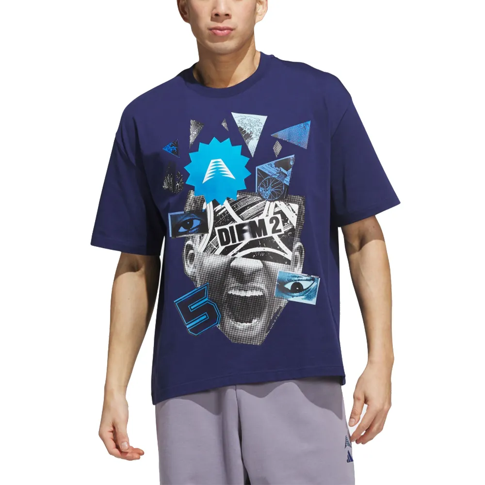 【adidas 愛迪達】男 ANTED BB TEE 短袖上衣 - KW3187