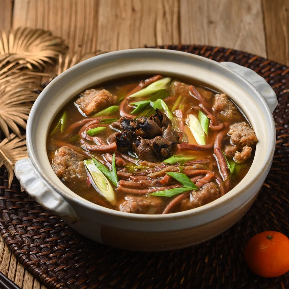 【寒舍集團】正宗魷魚螺肉蒜 3入組/每入1000g (寒舍 魷魚螺肉蒜 經典美食 雙11)
