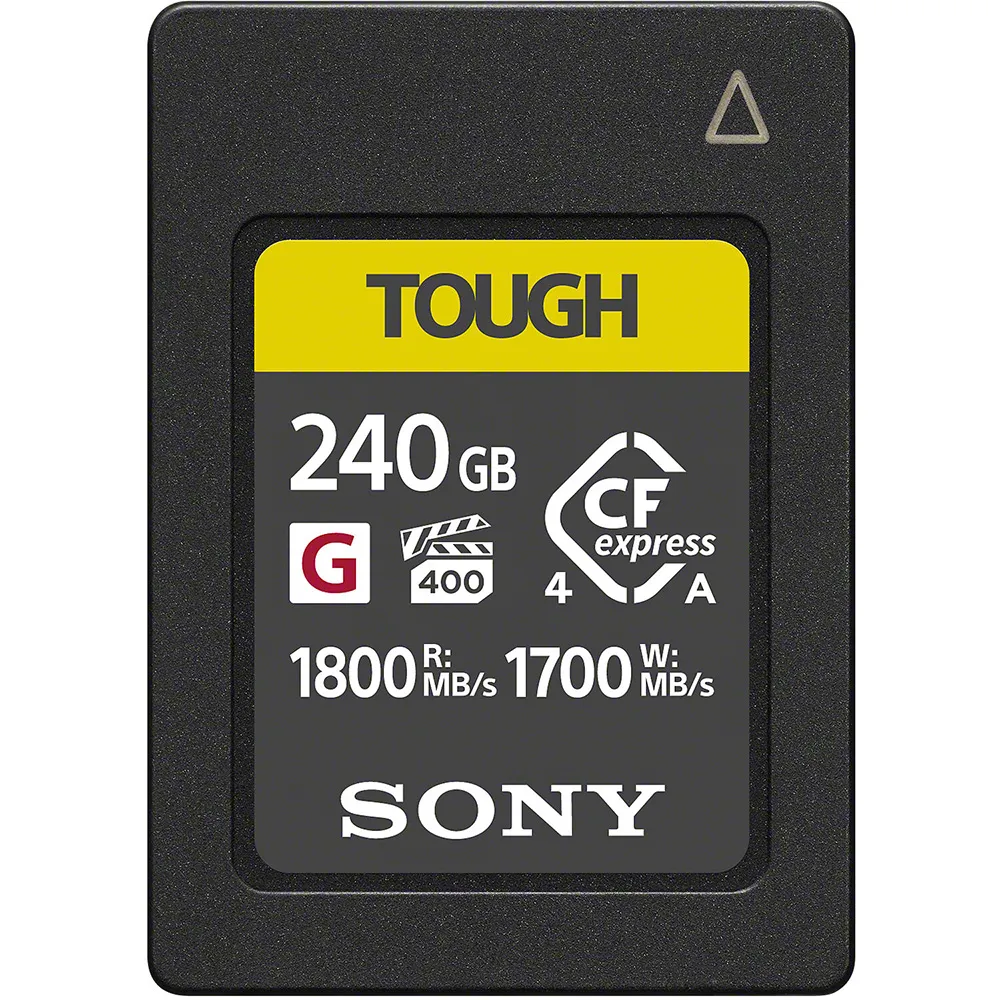 【SONY 索尼】CEA-G240T 240G/GB 1800MB/S CFexpress Type A TOUGH 高速記憶卡 (公司貨) 支援 CFexpress 4