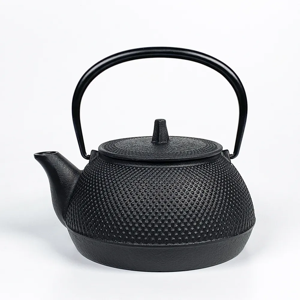 【福介商店】南部鐵器 日本鑄鐵壺 IWACHU 岩鑄 新霰 5型鐵壺兼用急須0.65L 鐵瓶 泡茶壺 煮水壺