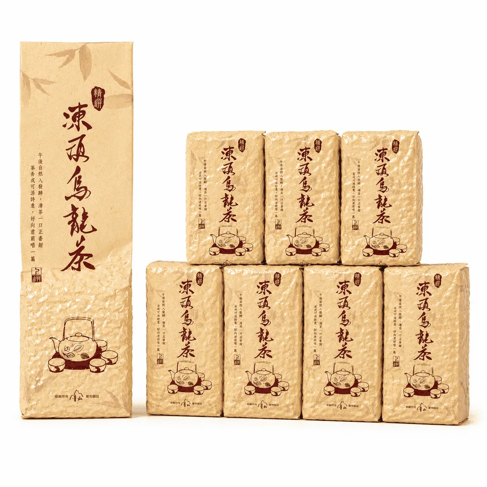 【台灣茶葉產銷協會】凍頂烏龍茶 8入組｜150g×8包 共1200g