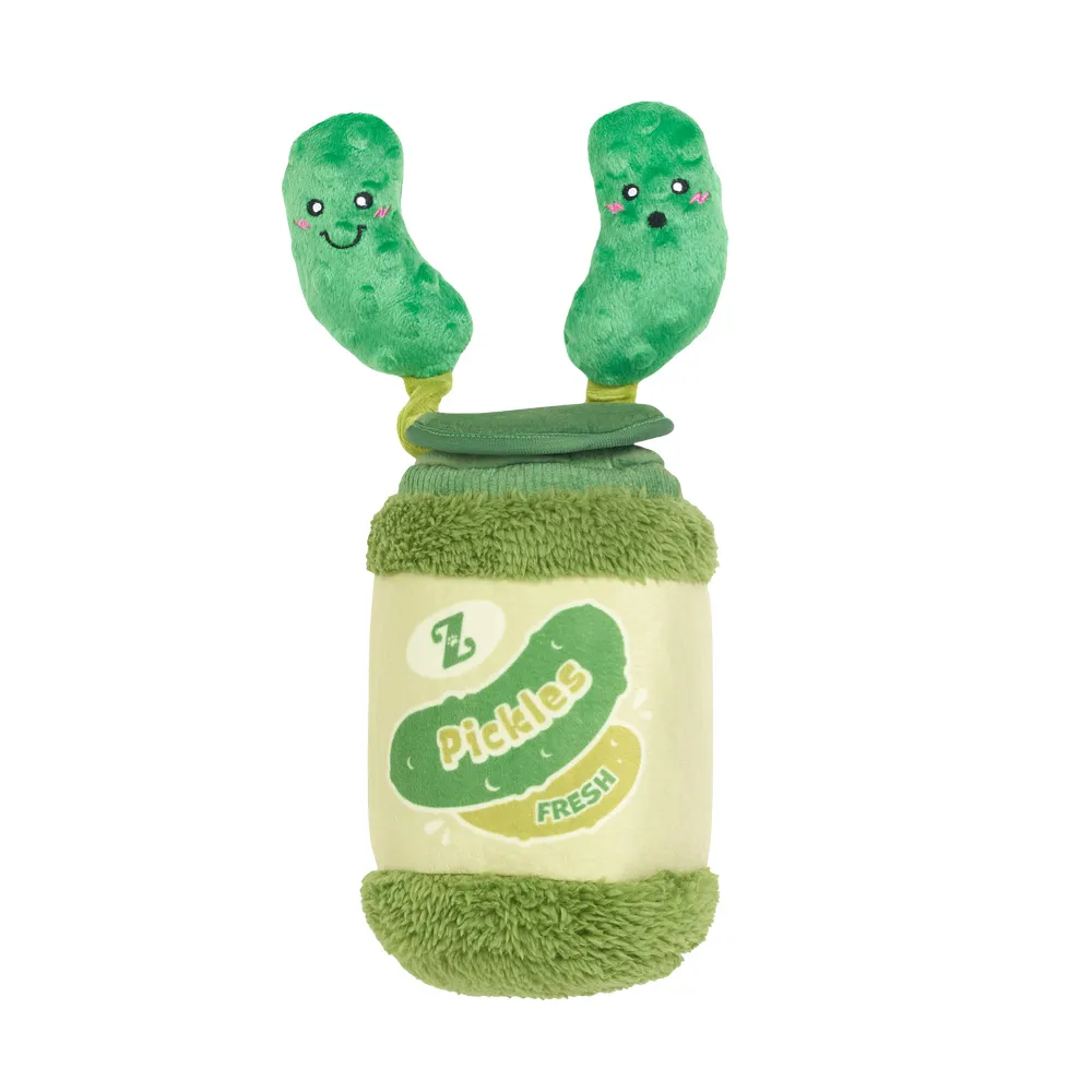 【ZippyPaws】醬醬罐頭鋪-彈跳豌豆醬(狗玩具推薦 毛絨玩具 發聲玩具 嗅聞玩具)