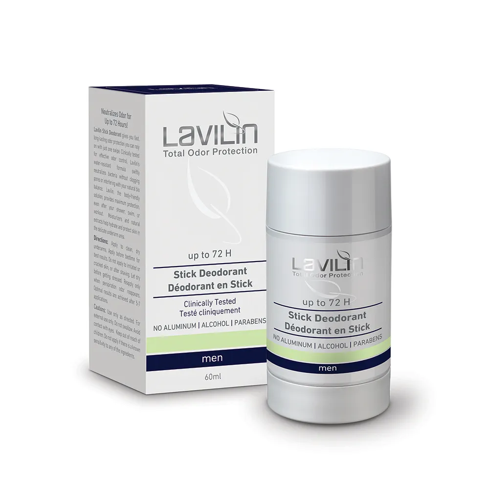 【Lavilin 蘭味蓮】72小時持久腋下體香棒60ml(男香款)