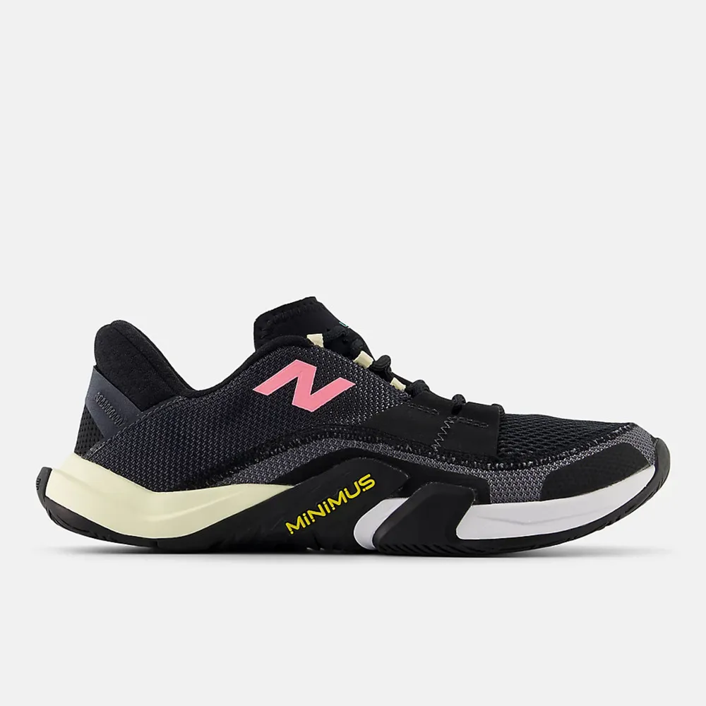 【NEW BALANCE】Minimus TR V2 女 多功能鞋 健身 訓練鞋 黑粉(WXMTRLM2)
