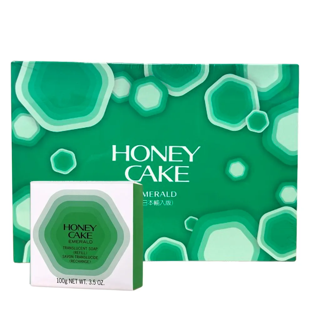 【SHISEIDO 資生堂】翠綠蜂蜜香皂6入禮盒組(總代理公司貨)