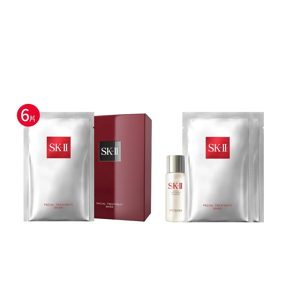 【SK-II】官方直營 青春敷面膜6片(保濕/面膜/臉部保養/雙11)