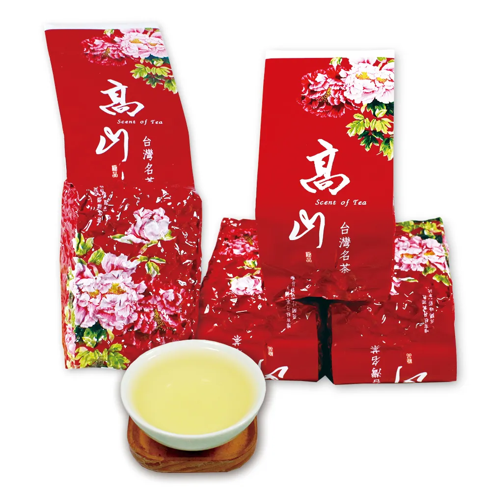 【龍源茶品】(定期配)杉林溪極品精粹醇香高山烏龍茶葉150gx4包(共1斤/附提袋/生青茶)