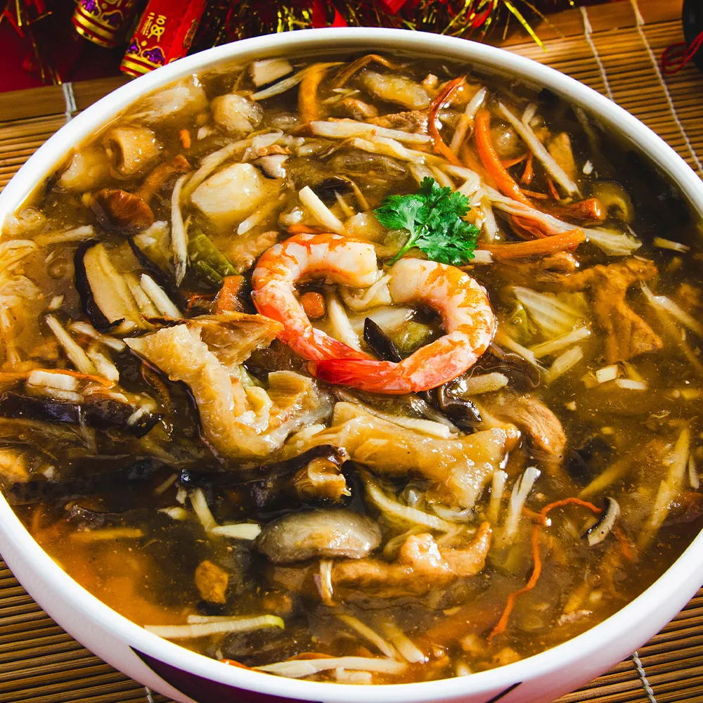 【鮮綠生活】八珍海鮮魚翅羹 共4包(淨重750克 固形物350g)