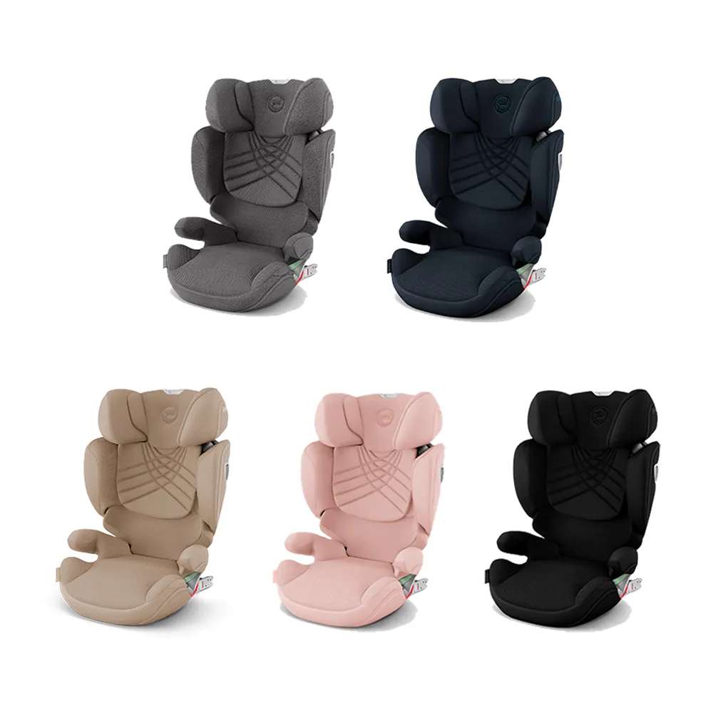 【Cybex】Solution T i-Fix Plus 頂級透氣美型兒童安全汽座(贈原廠汽座杯架)