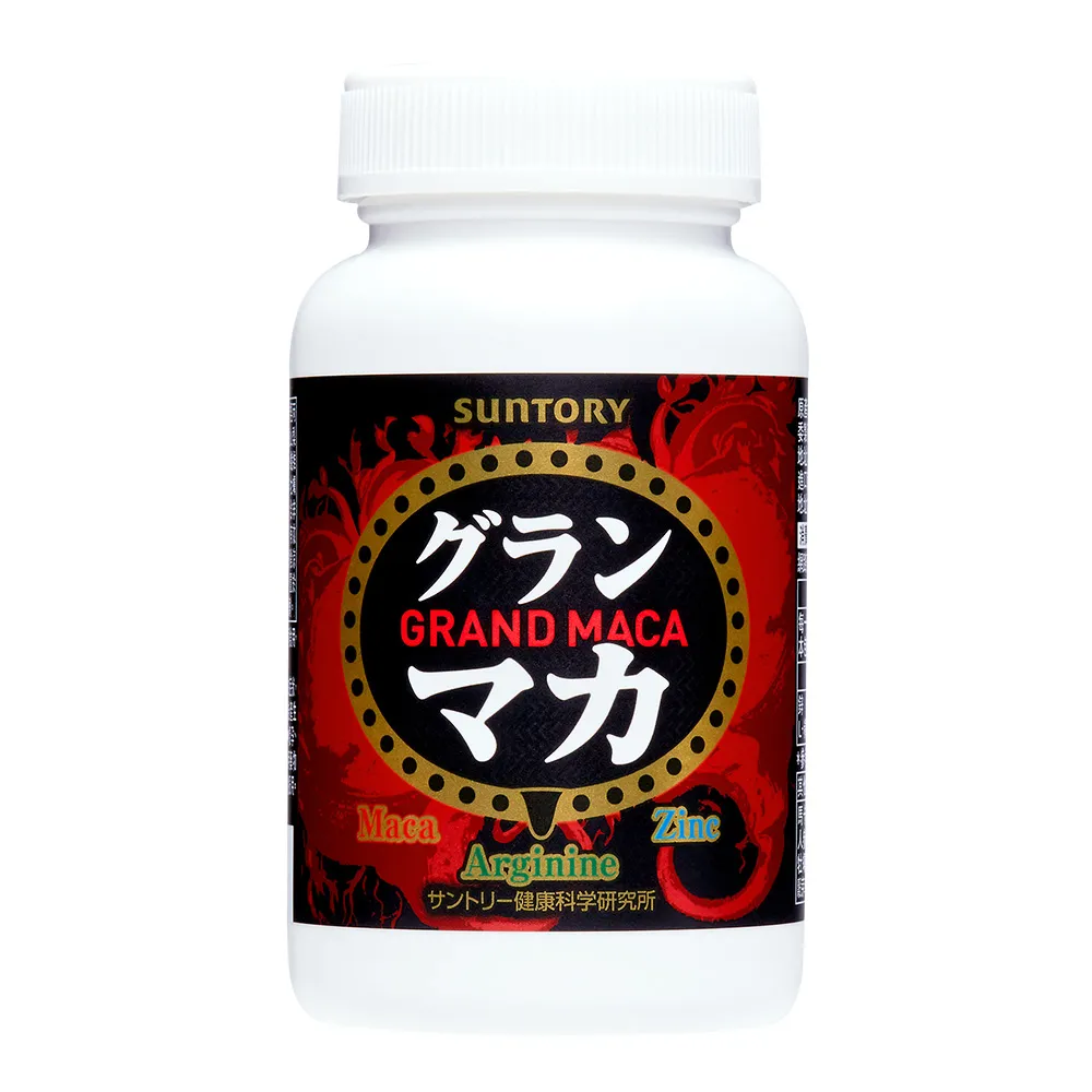 【Suntory 三得利官方直營】御瑪卡 120顆(瑪卡、精胺酸、鋅、牡蠣萃取物、高麗人參萃取物)
