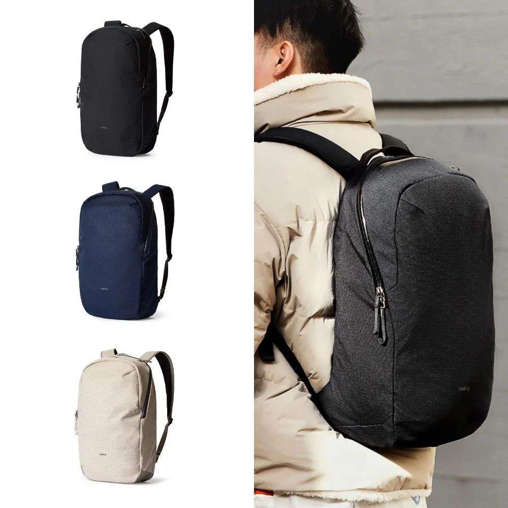 【Bellroy】官方直營 Via Backpack 20L 活力後背包(海軍藍/防潑水/多夾層/輕便背包)