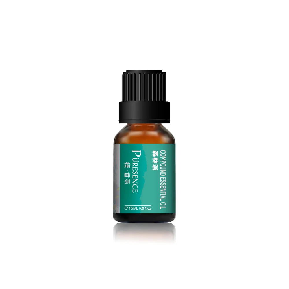 【PURESENCE 樸香氛】森林浴複方精油15ml(舒壓 放鬆 檜木 茶樹 芳樟 木質)