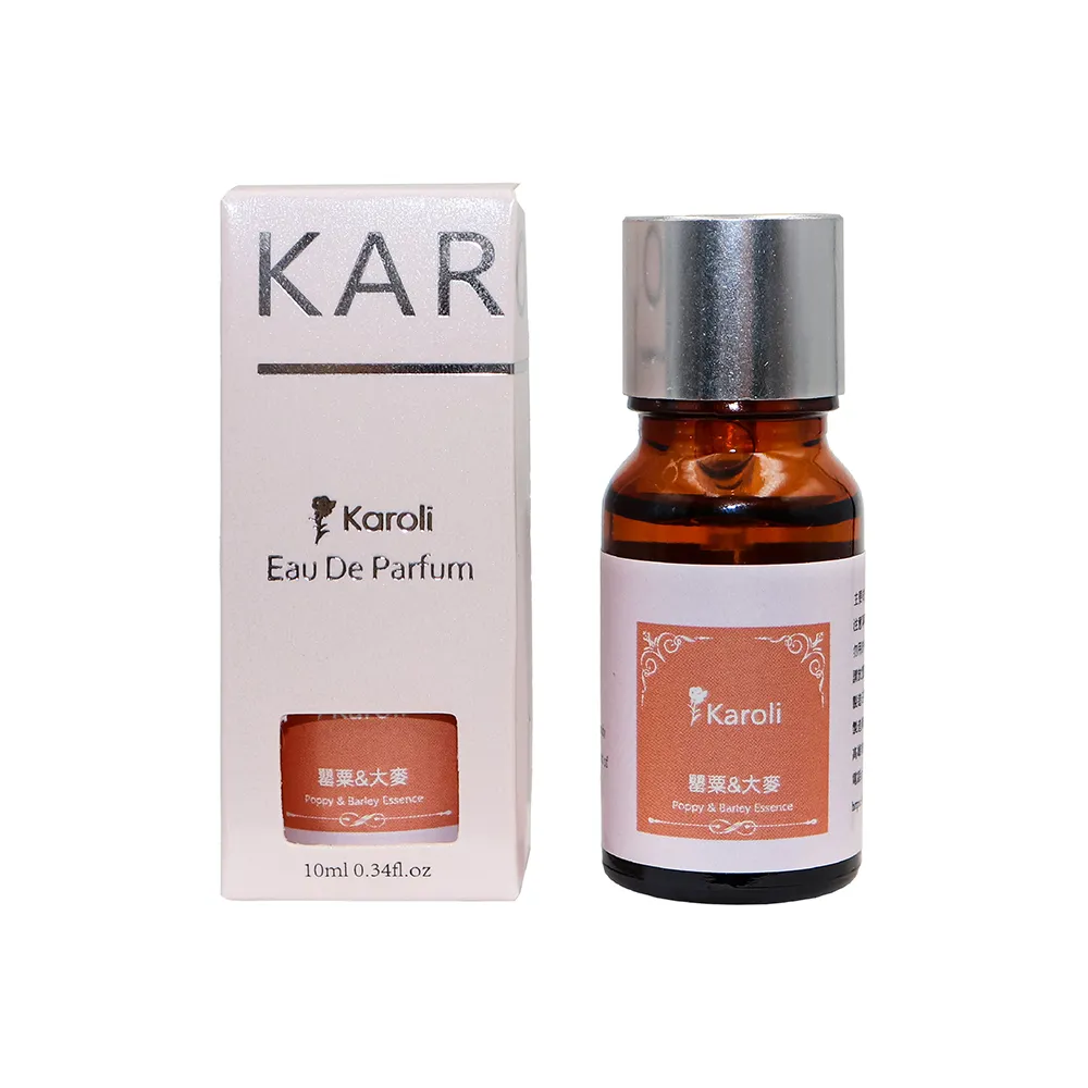 【Karoli 卡蘿萊】罌粟與大麥 天然複方香精 2入組(10ml)